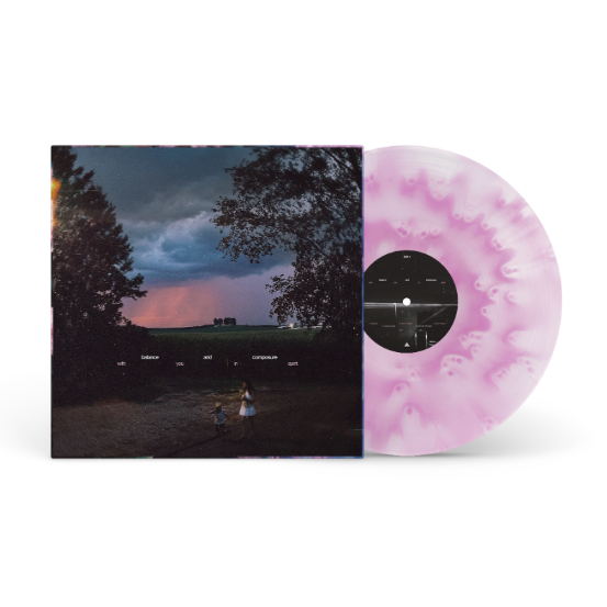 with you in spirit: Cloudy Lavender Vinyl LP