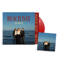 Beach Day: Limited Red Vinyl LP + Signed Art Card