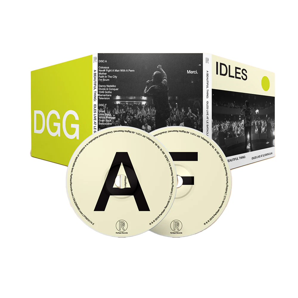 A Beautiful Thing – Idles Live At Le Bataclan (CD)