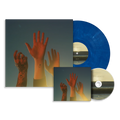 the record: Limited Blue Vinyl LP + CD