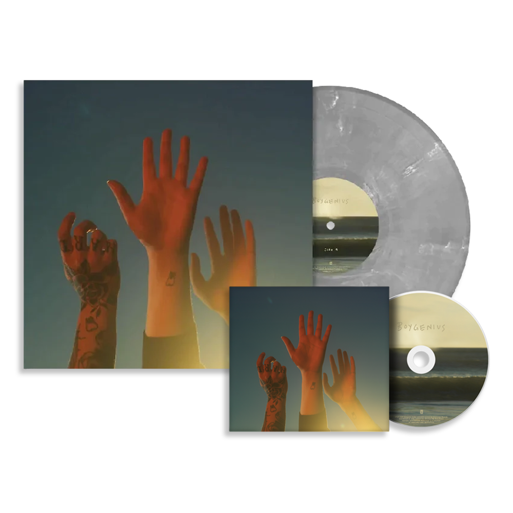 the record: Limited Silver Vinyl LP + CD