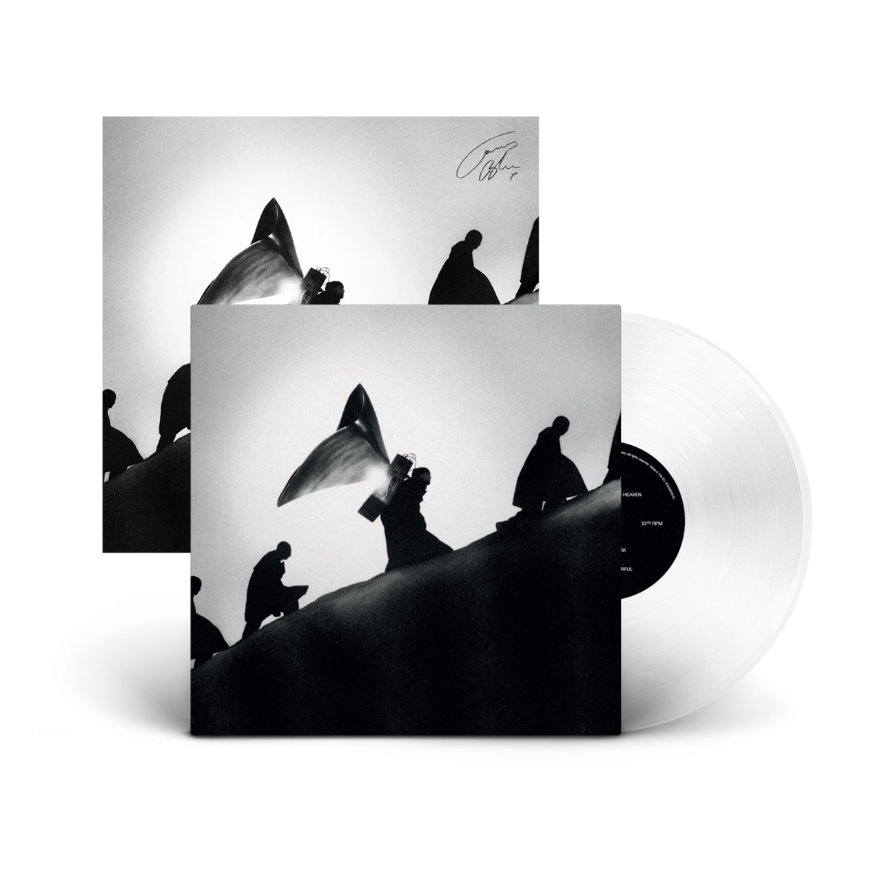 Playing Robots Into Heaven: Limited Crystal Clear Vinyl LP + Signed Art Card