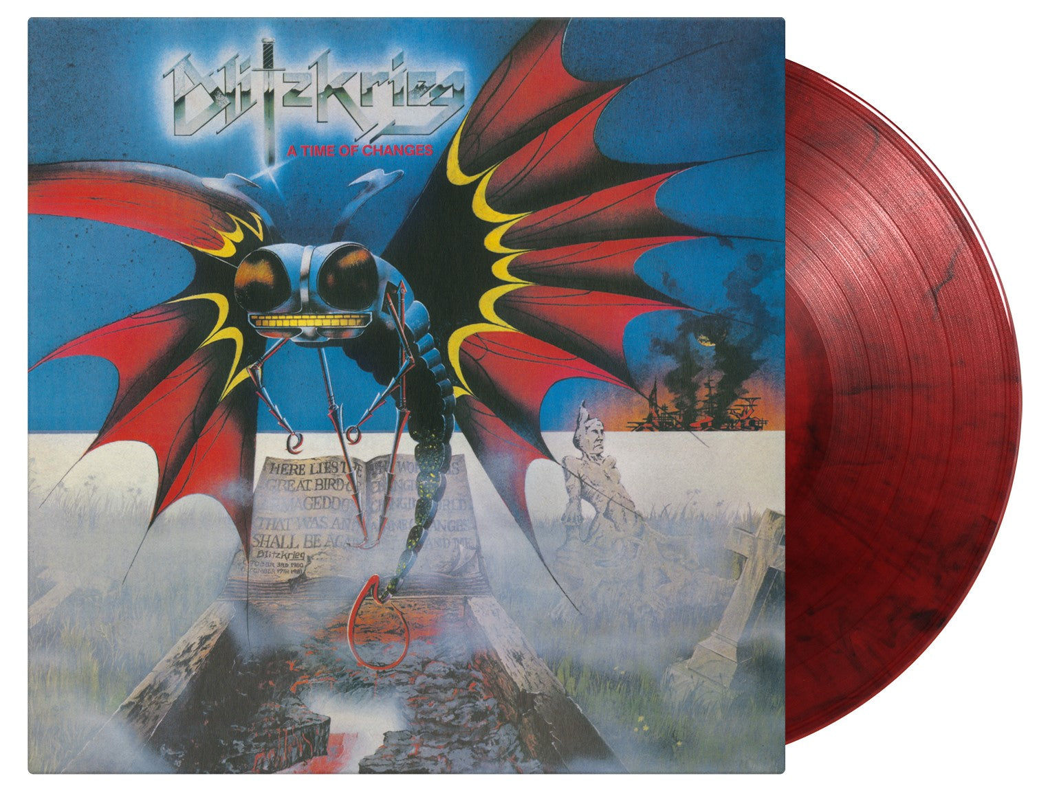 A Time Of Changes: Limited Red & Black Mixed Vinyl LP