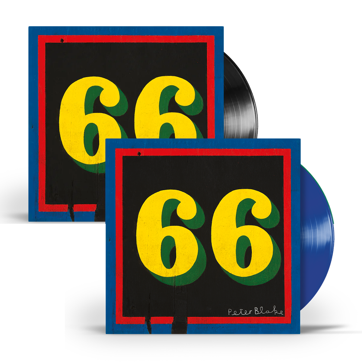 66: Limited Blue + Classic Black Vinyl LP