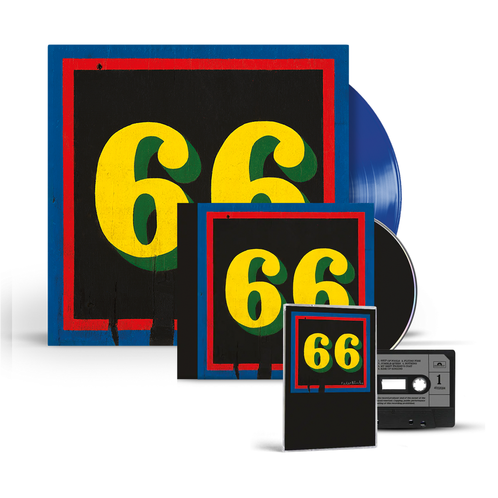 66: Limited Blue Vinyl LP, CD + Cassette