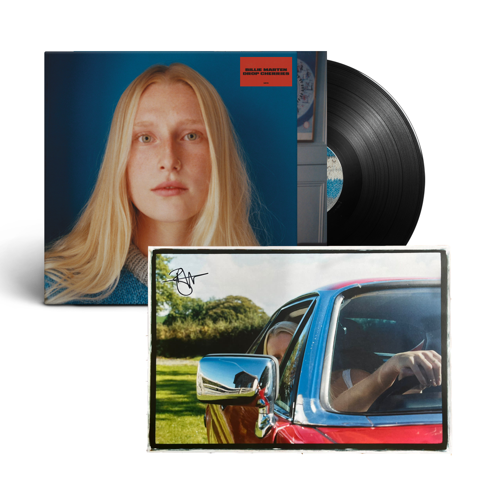Drop Cherries: Vinyl LP + Signed Print