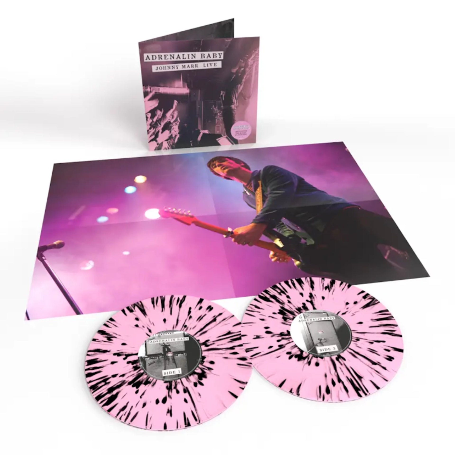 Adrenalin Baby: Pink Splatter Vinyl 2LP