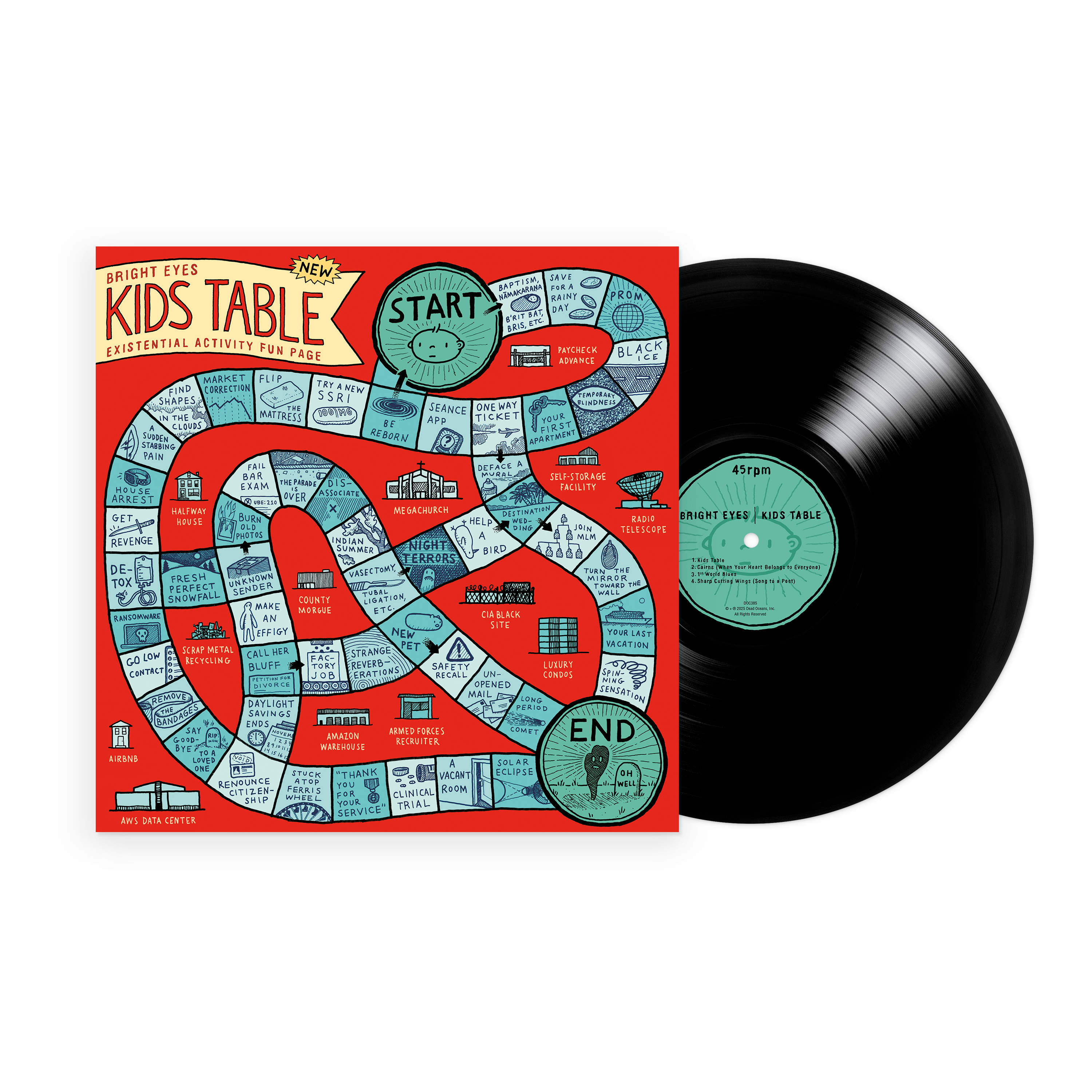 Kids Table: Vinyl 12" EP