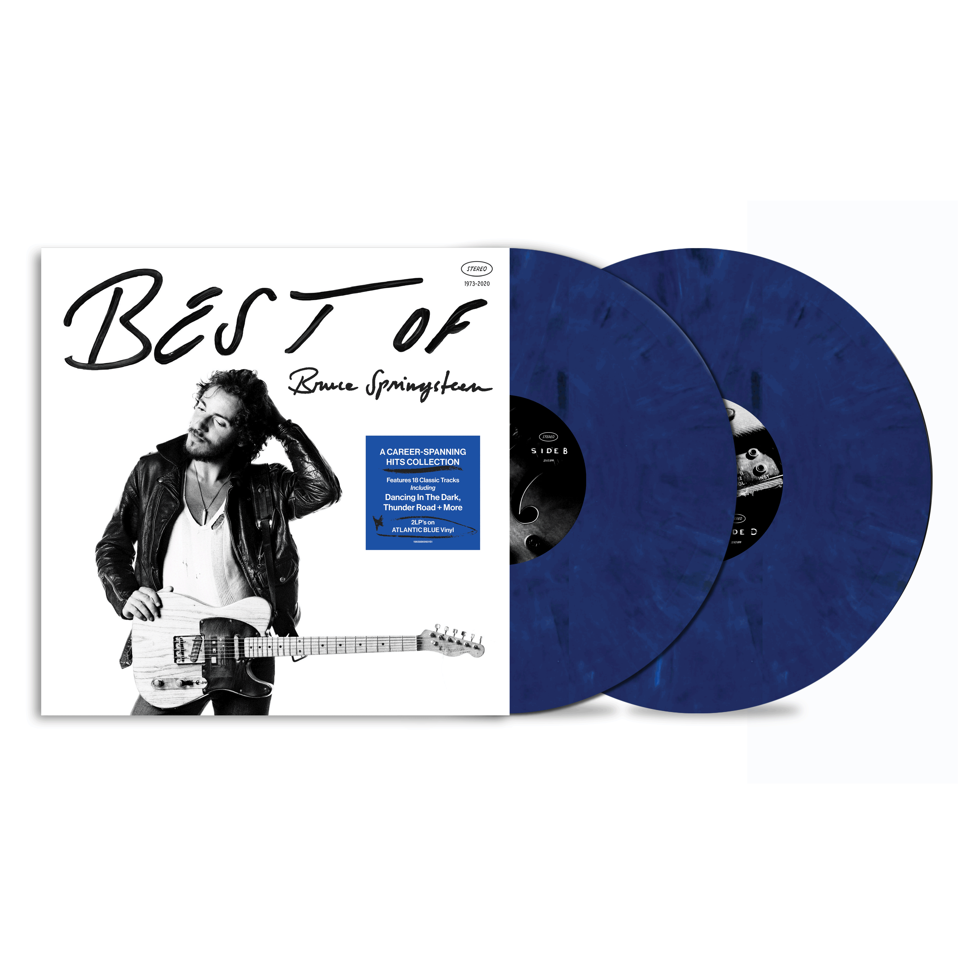Best Of Bruce Springsteen: Limited 'Atlantic Blue' Vinyl 2LP