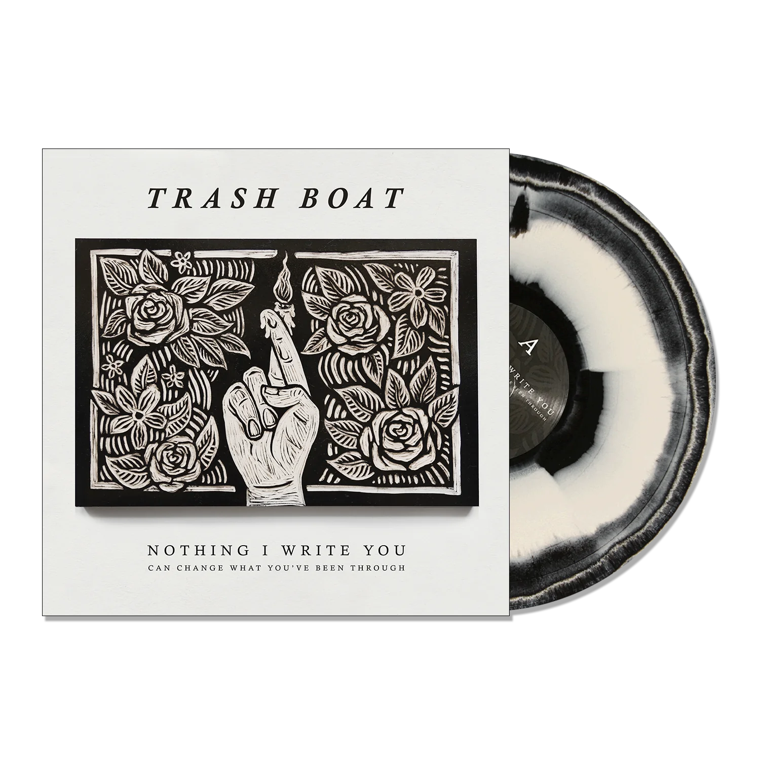 Nothing I Write You Can Change What You've Been Through: White + Black Swirl Vinyl LP