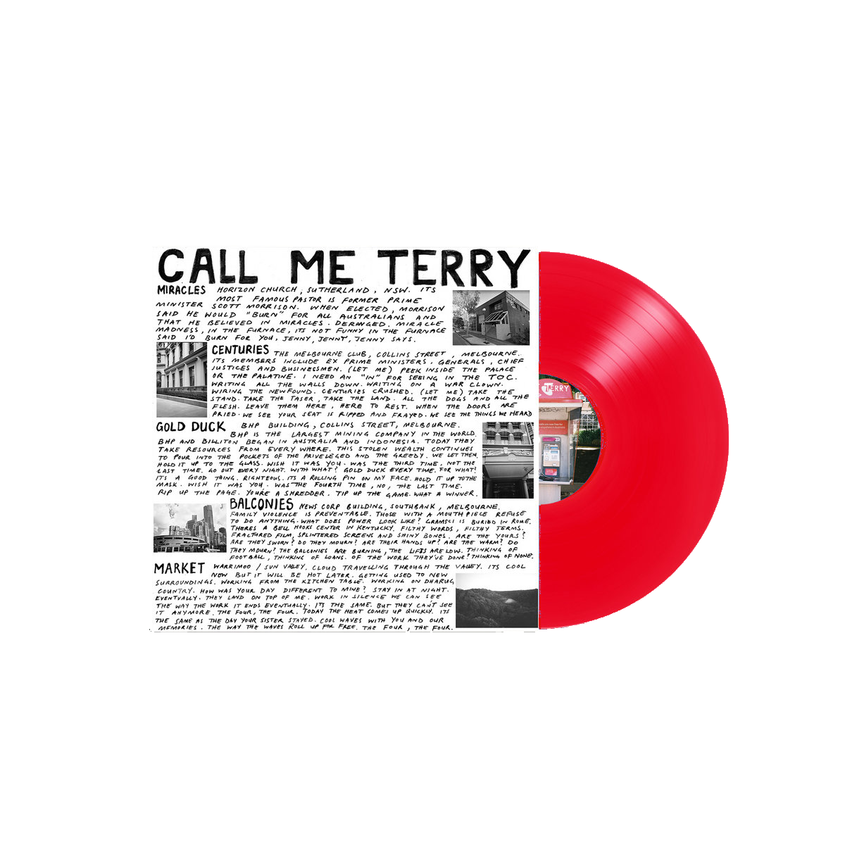 Call Me Terry: Red Vinyl LP