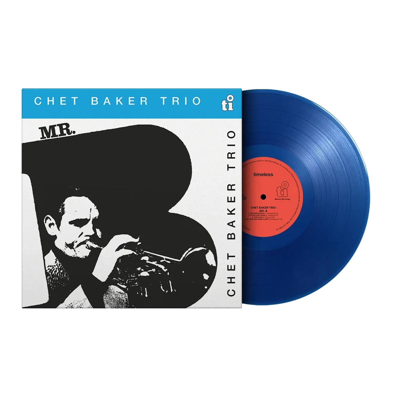 Mr.B: Limited Transparent Blue Vinyl LP