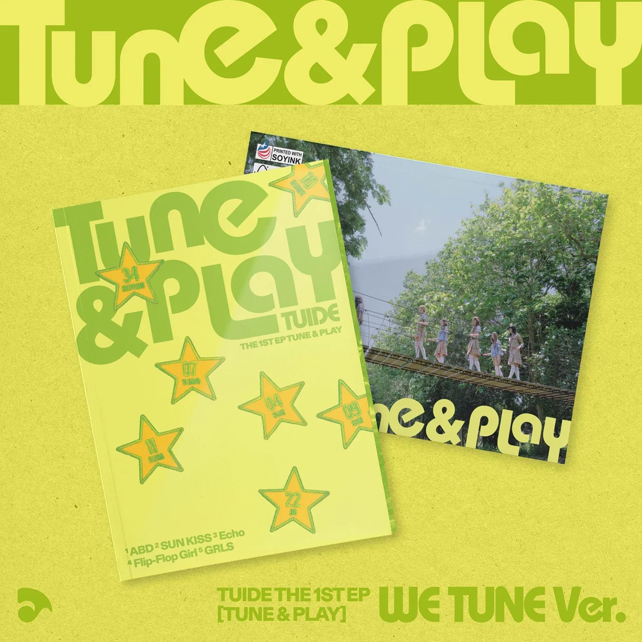 The 1st EP: TUNE & PLAY (WE TUNE Ver.): CD Album