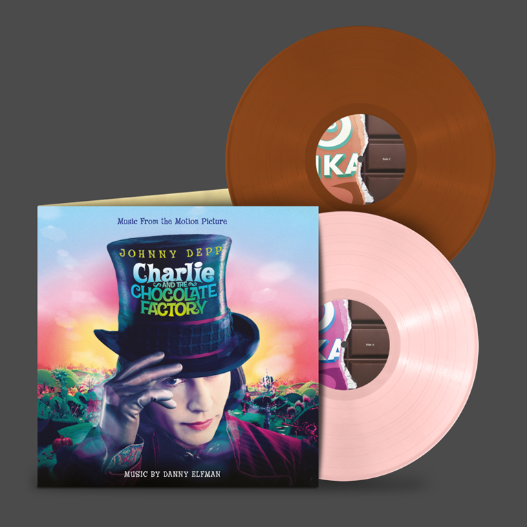 Charlie and The Chocolate Factory: Limited 'Marshmellow' Pink & 'Chocolate' Brown Vinyl 2LP