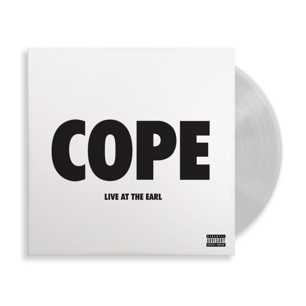 COPE - Live at The Earl: Limited Clear Vinyl LP + Exclusive Print