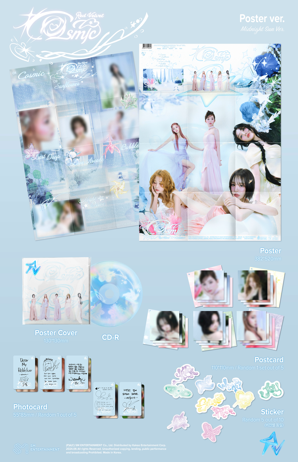 Cosmic: Midnight Sun Poster Version CD