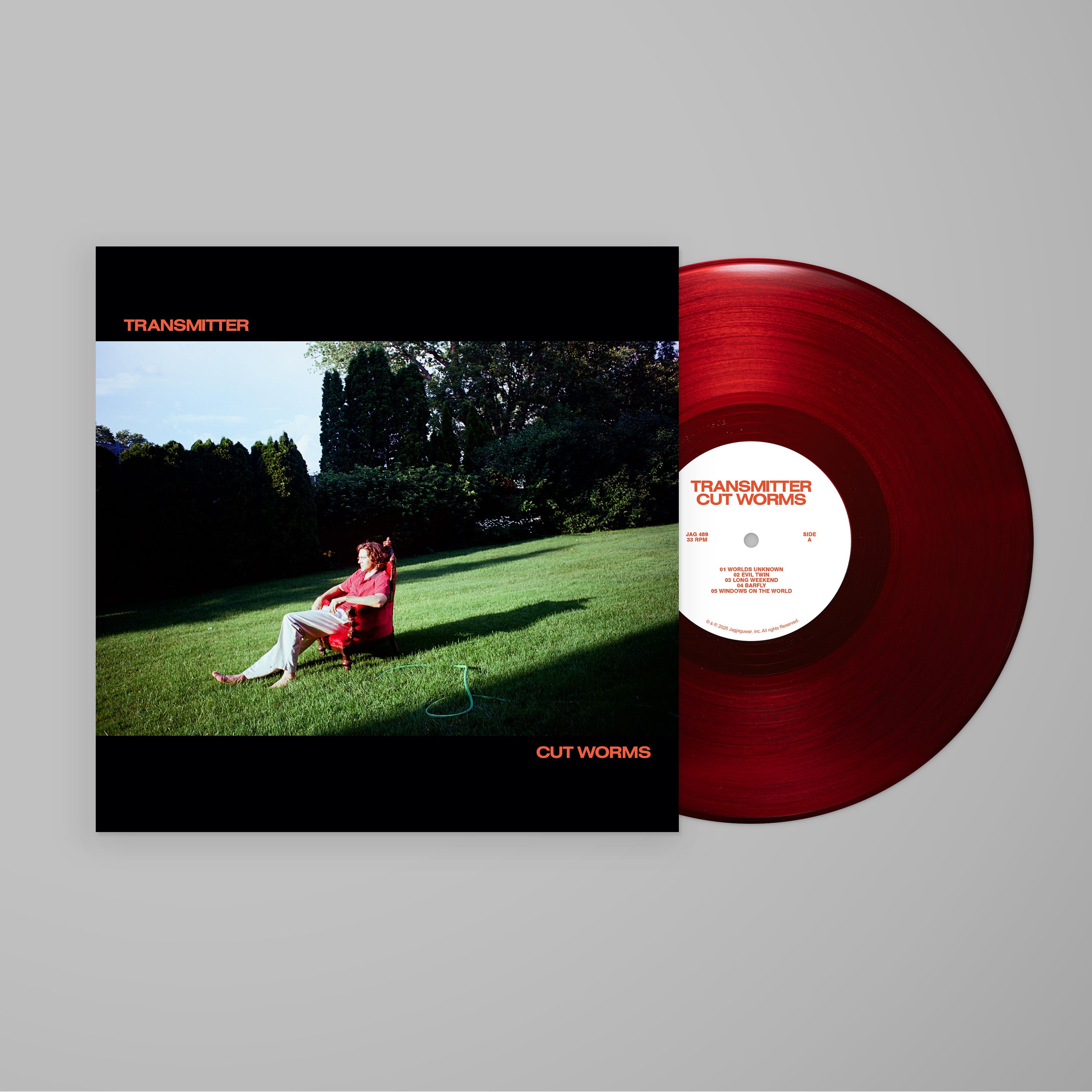 Transmitter: Clear Red Vinyl LP