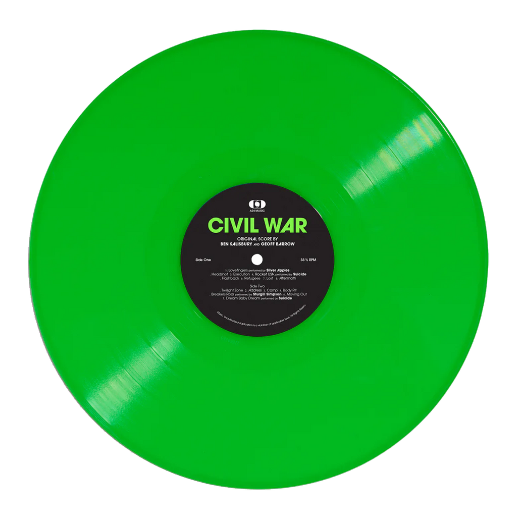Civil War (Original Score): Limited Neon Green Vinyl LP
