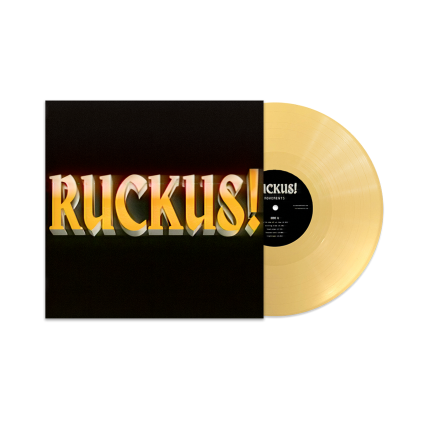 RUCKUS! Custard Colour Vinyl LP