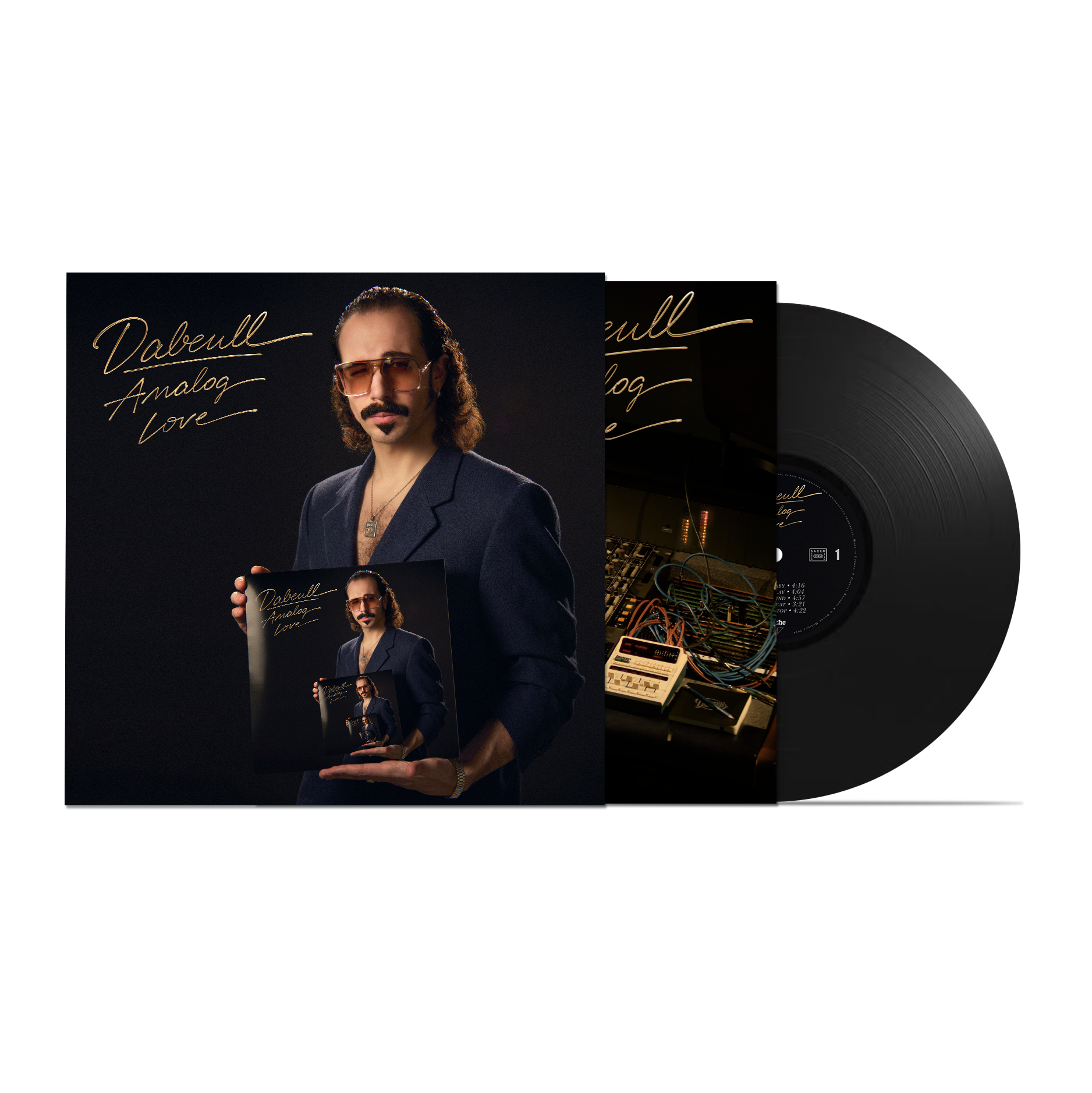 Analog Love: Vinyl LP (w/ Gold Hot Foil Sleeve + 8 Page Booklet)