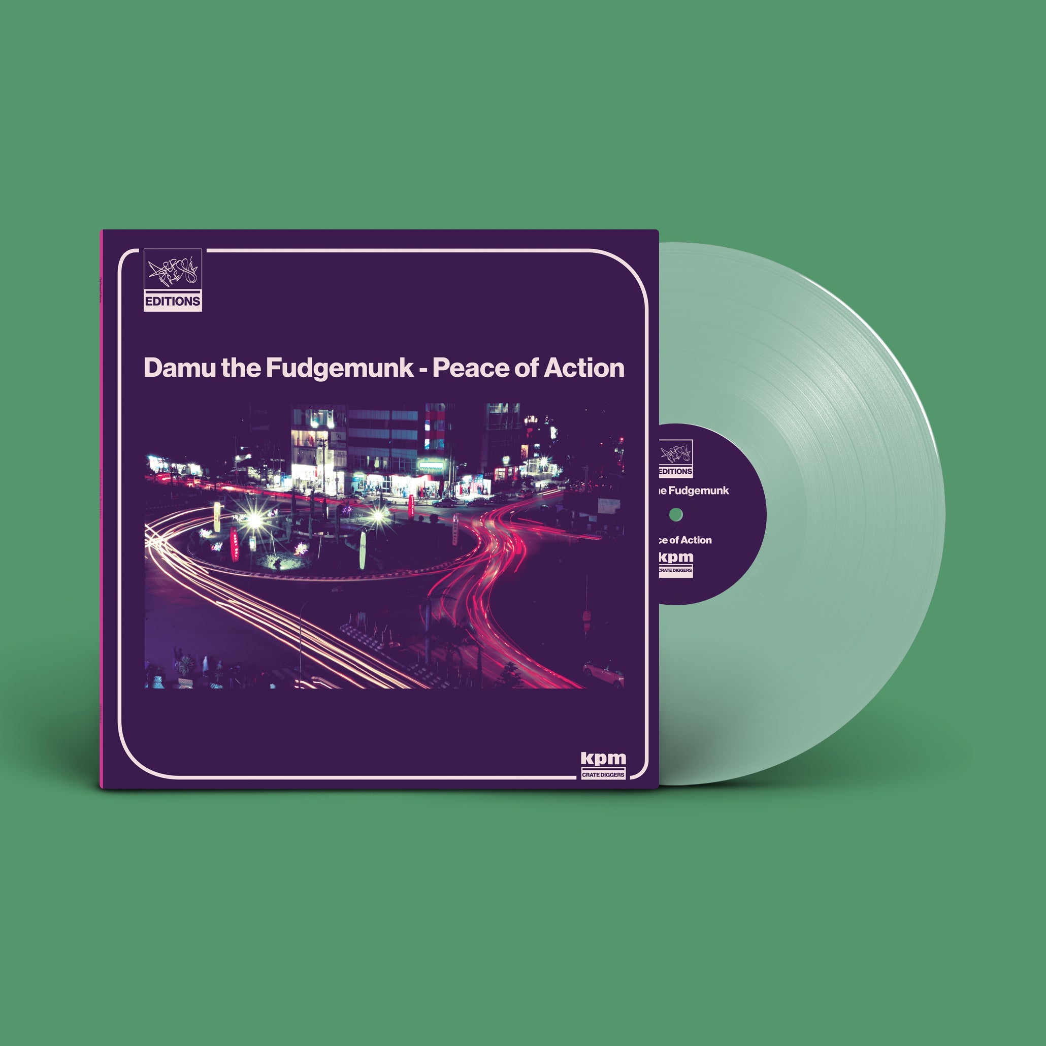 Peace of Action: Limited 'Duck Egg' Blue Vinyl LP