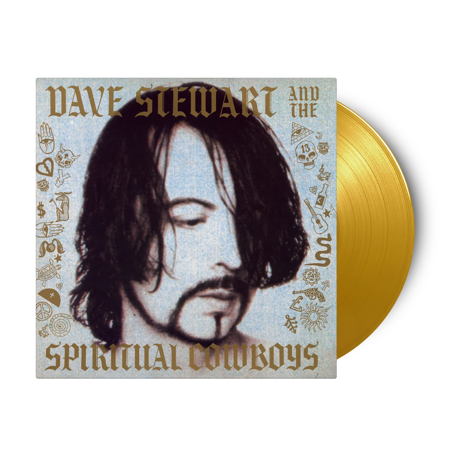 Dave Stewart and The Spiritual Cowboys: Limited Gold Vinyl LP