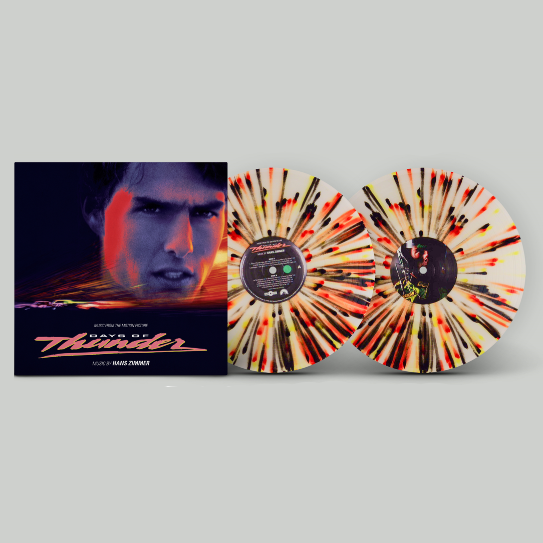 Days Of Thunder: Limited Clear w/ Red, Black & Yellow Splatter Vinyl 2LP