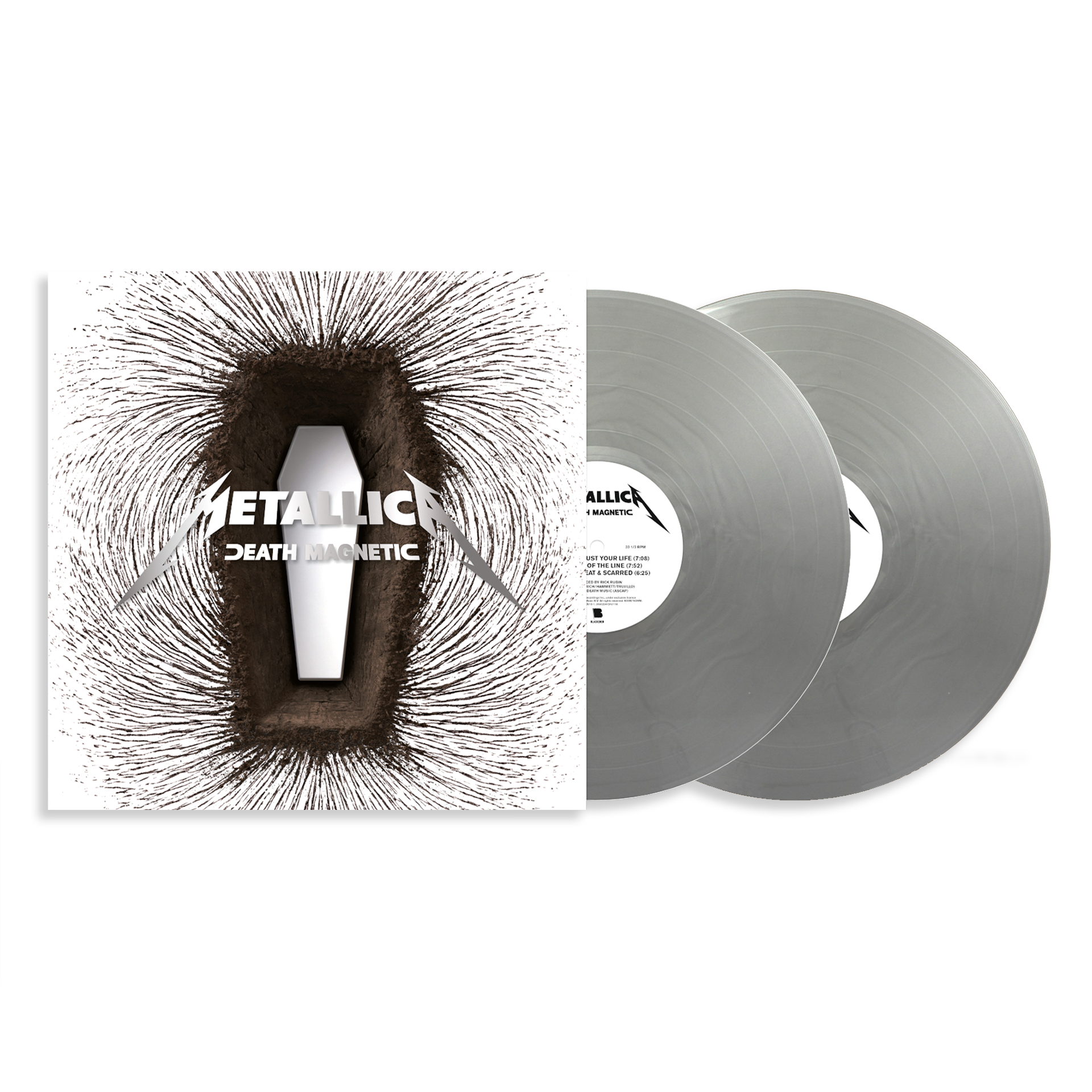 Death Magnetic: Limited ‘Magnetic Silver’ Vinyl 2LP