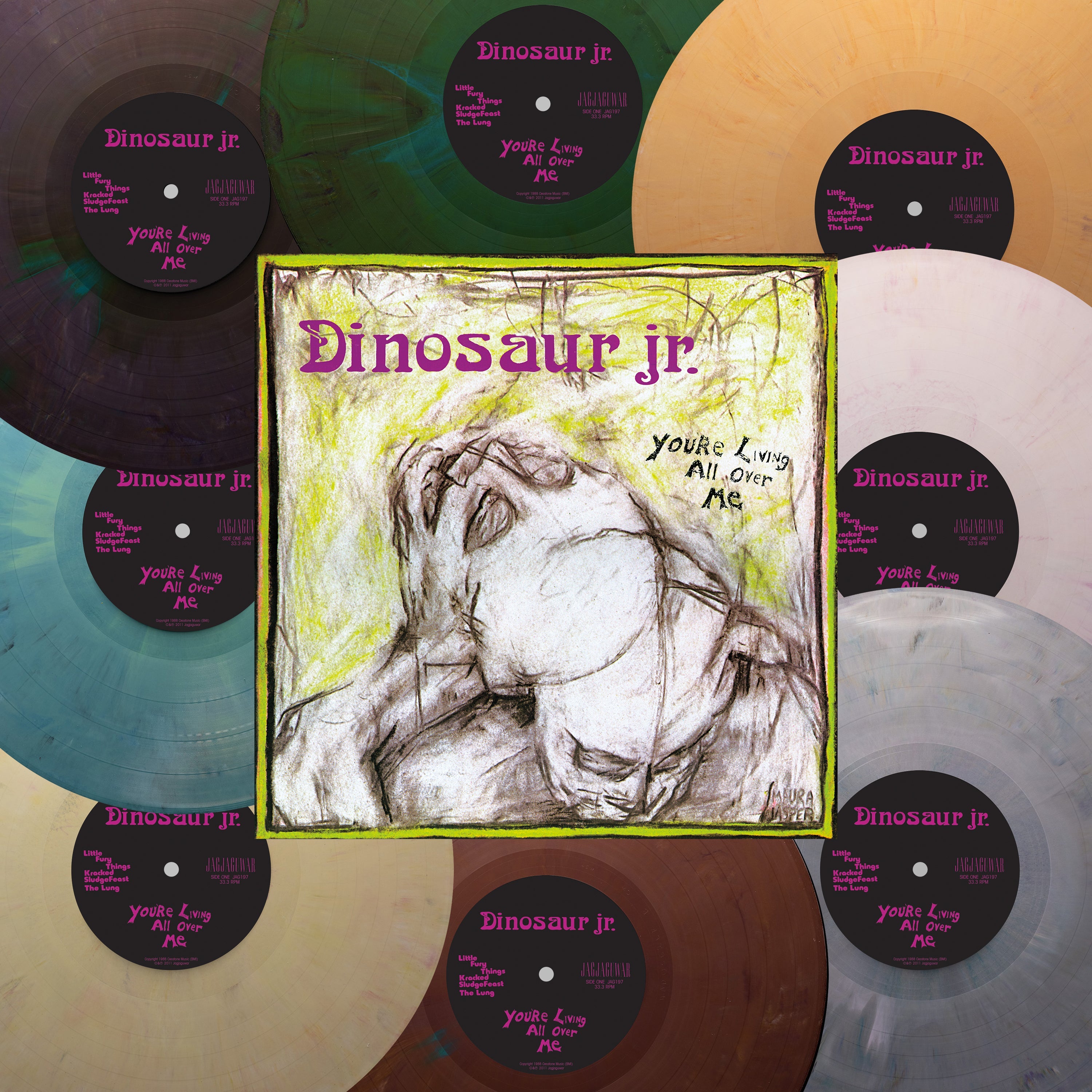 You're Living All Over Me (ReVINYL Edition): Eco-Mix Vinyl LP