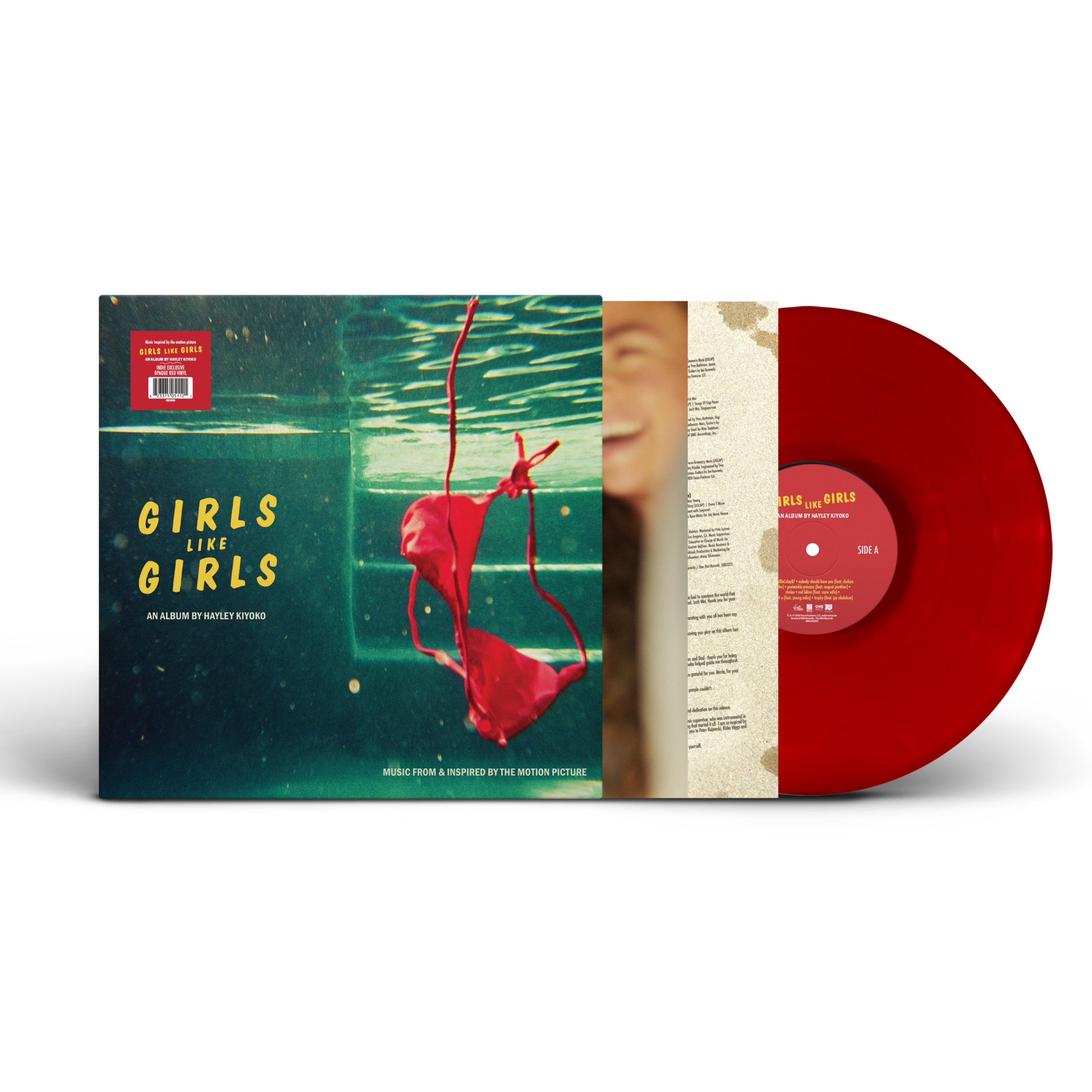 girls like girls the album: Gatefold Opaque Red Vinyl LP