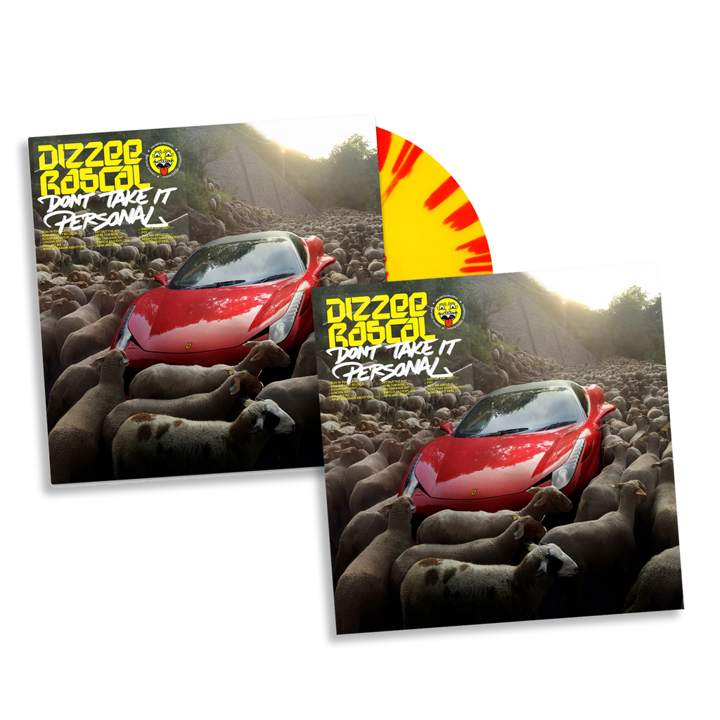 Don't Take It Personal: Limited Red/Yellow Splatter Vinyl LP + Signed Print