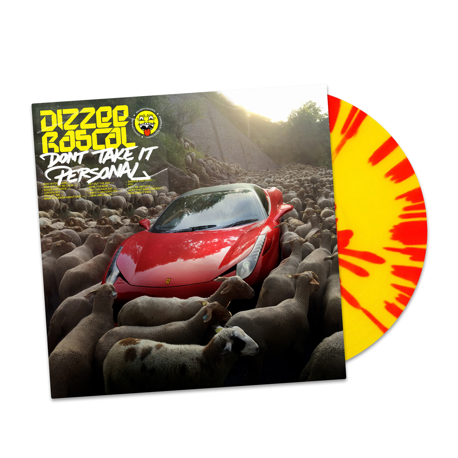 Don't Take It Personal: Limited Red/Yellow Splatter Vinyl LP