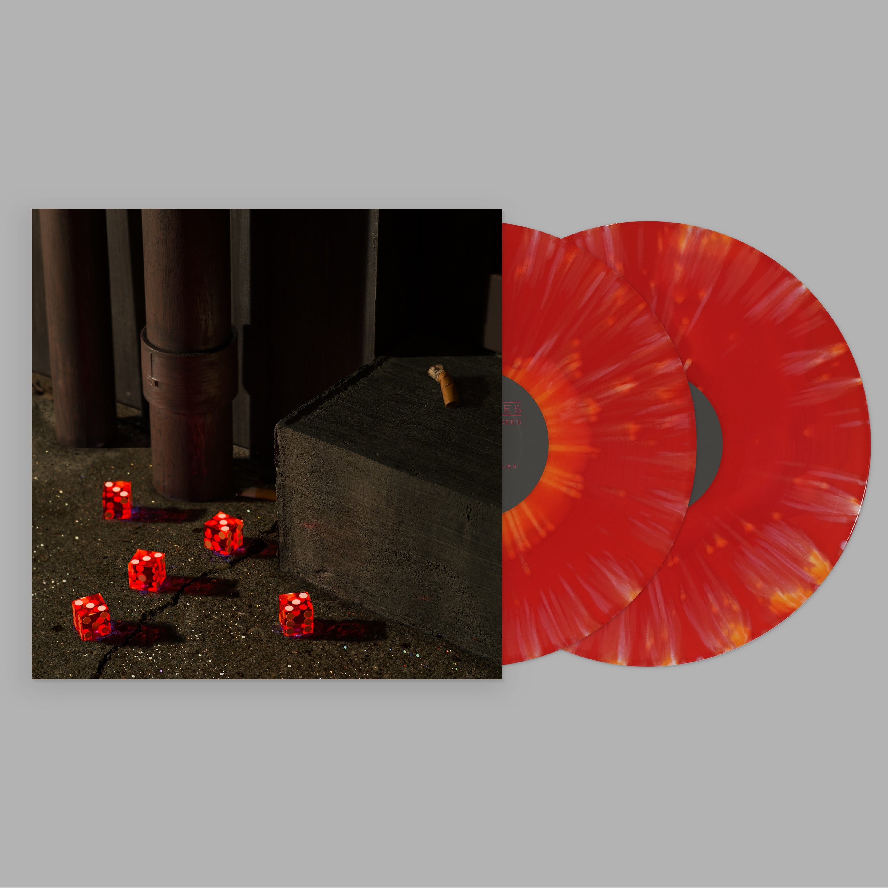Five Dice, All Threes: Limited Red & Orange Splatter Vinyl 2LP