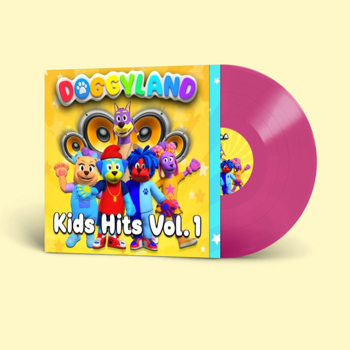 Kids Hits, Vol 1: Opaque Deep Purple Vinyl LP
