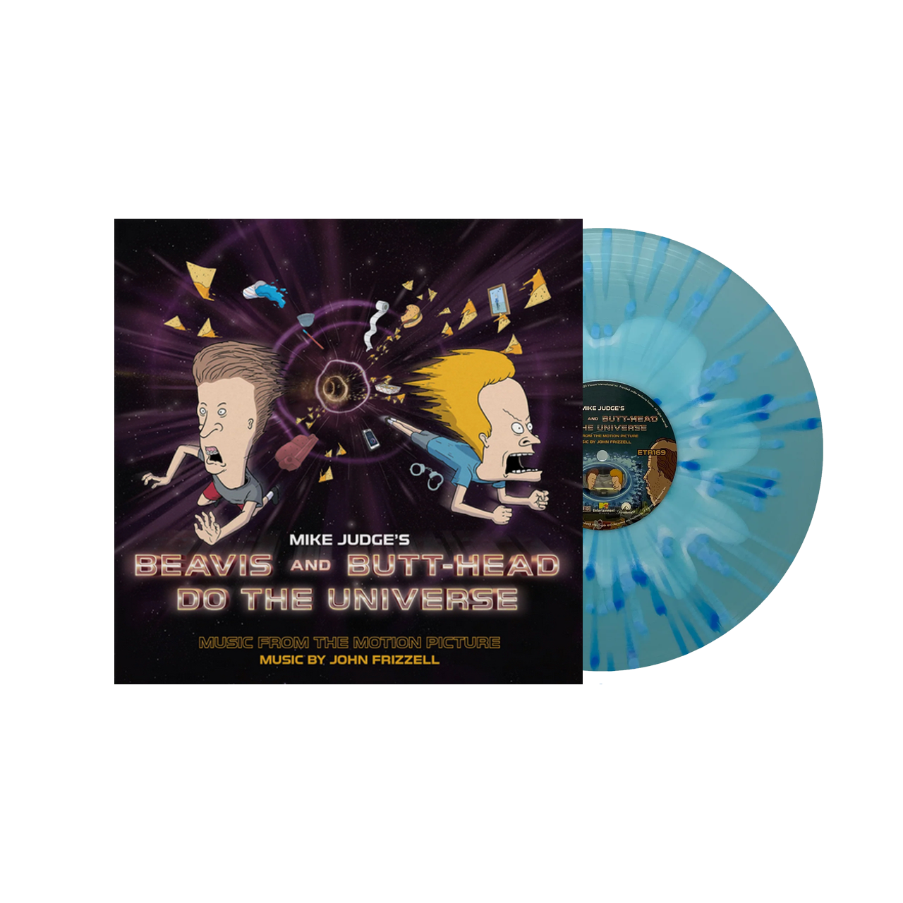 Beavis and Butt-Head Do The Universe: Limited Blue Splatter Vinyl LP