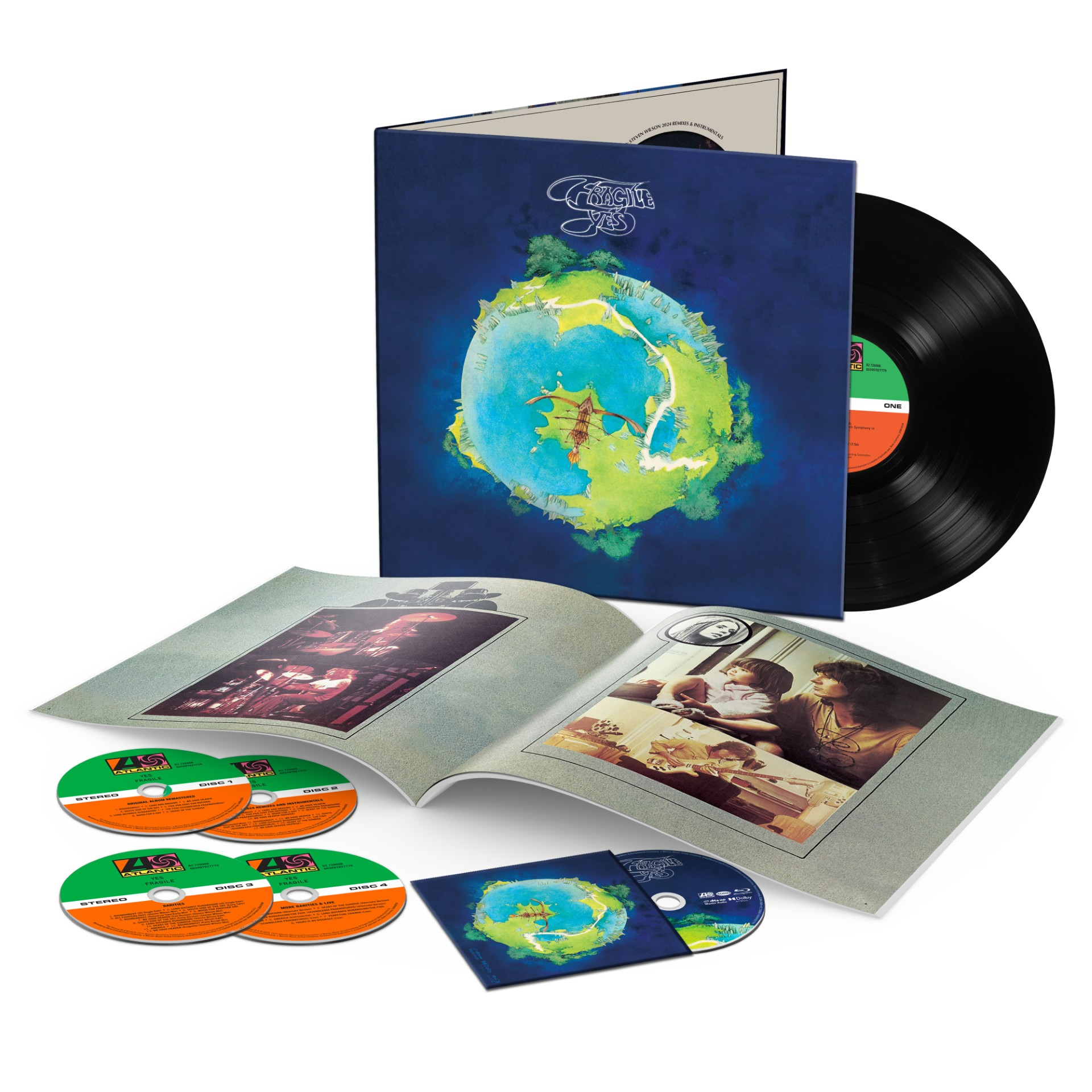 Fragile (Super Deluxe Edition): Vinyl LP, 4CD + Blu-Ray