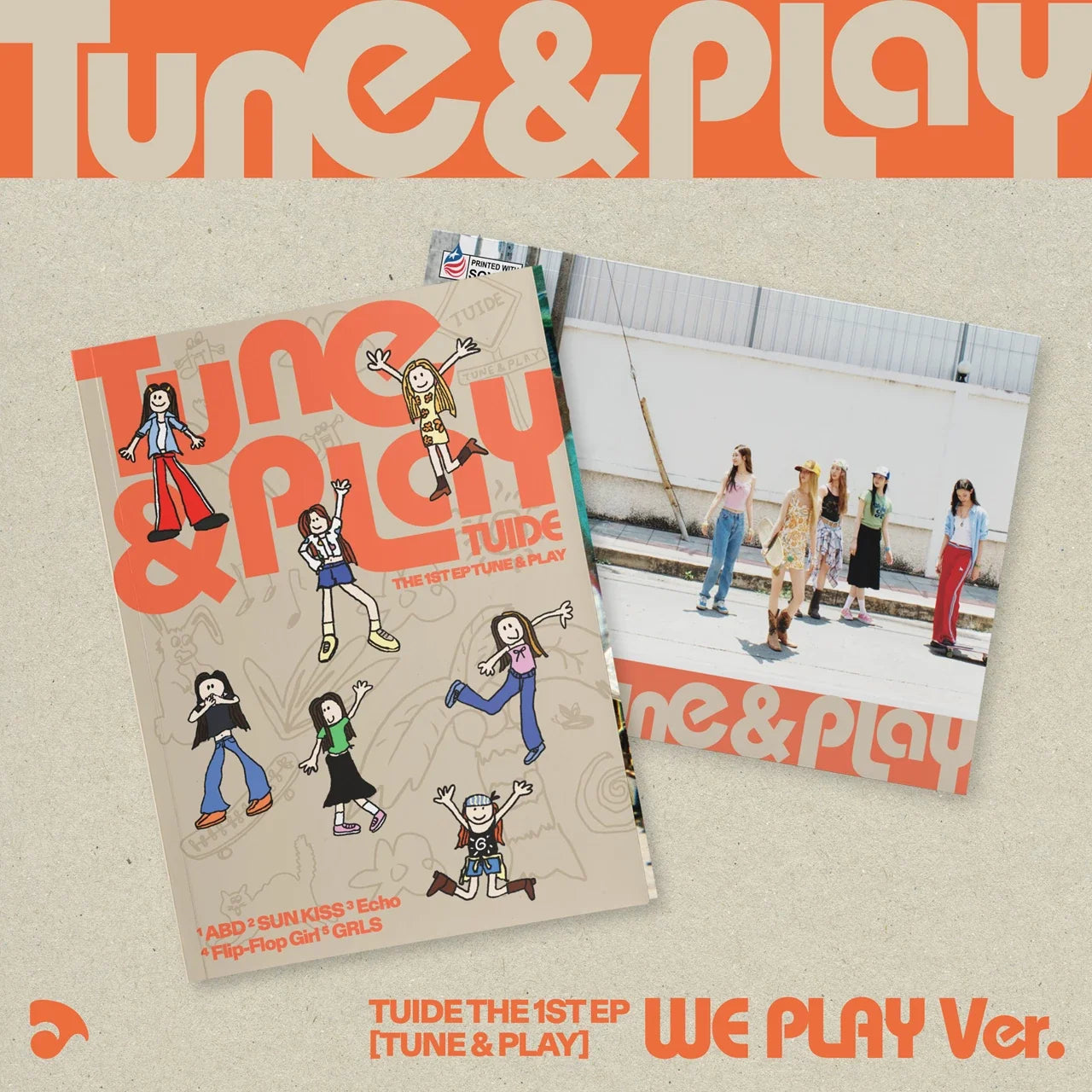 The 1st EP: TUNE & PLAY (WE PLAY Ver.): CD Album