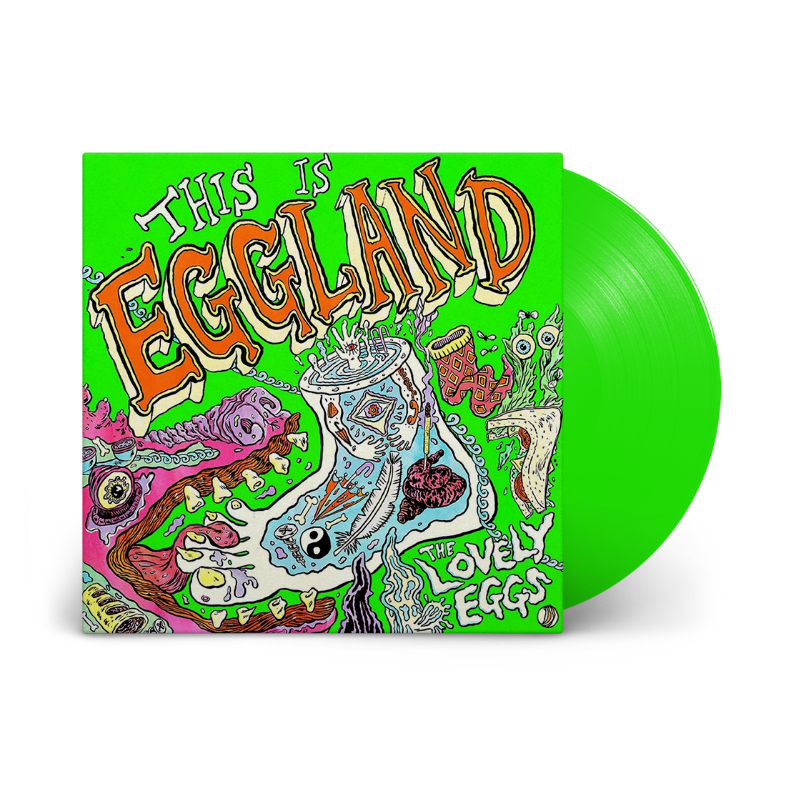 This Is Eggland (Alternative Sleeve): Neon Green Vinyl LP