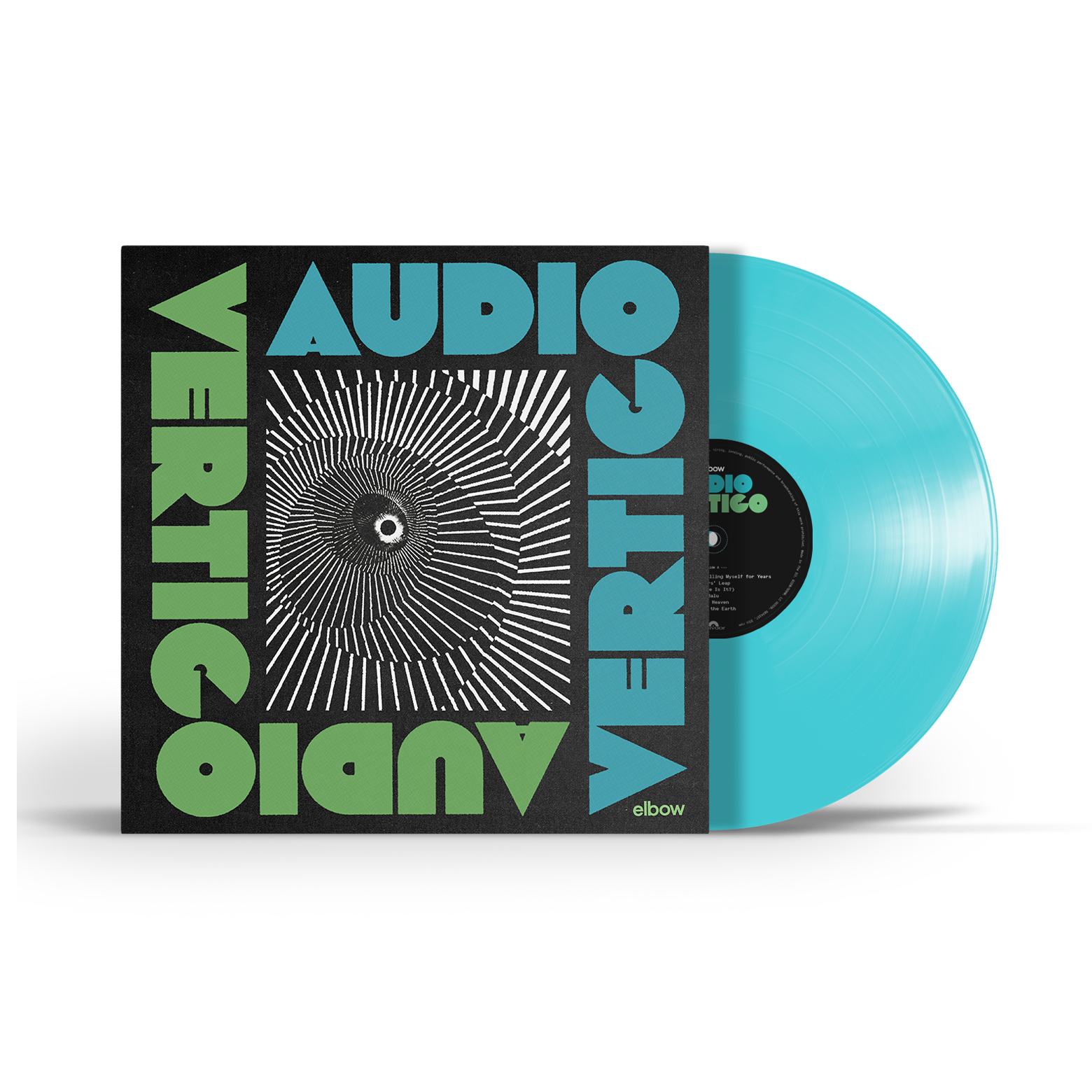 AUDIO VERTIGO: Limited Transparent Blue Vinyl LP (w/ Alt Artwork)