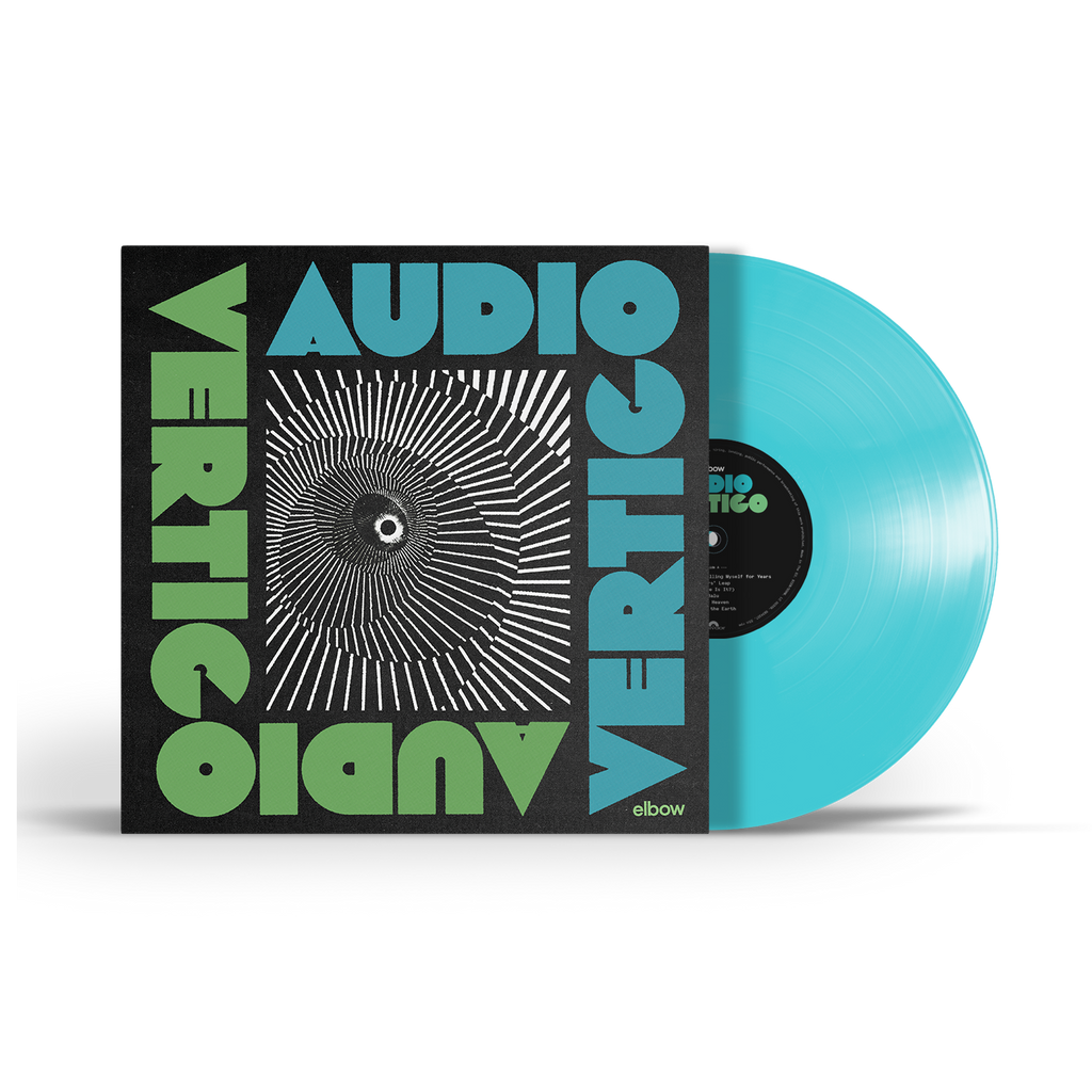 AUDIO VERTIGO: Limited Transparent Blue Vinyl LP (w/ Alt Artwork) + Signed Art Card