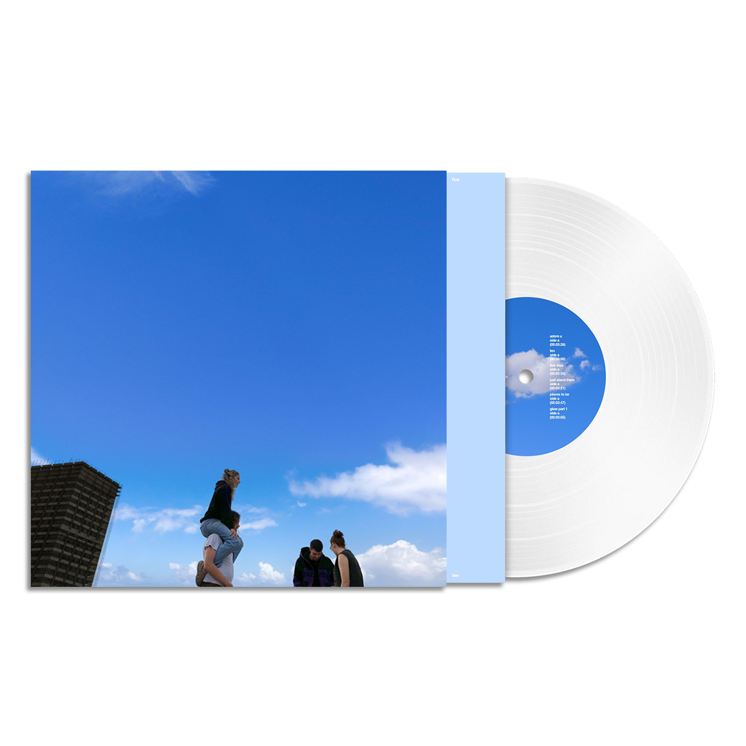 ten days: White Vinyl LP + Poster