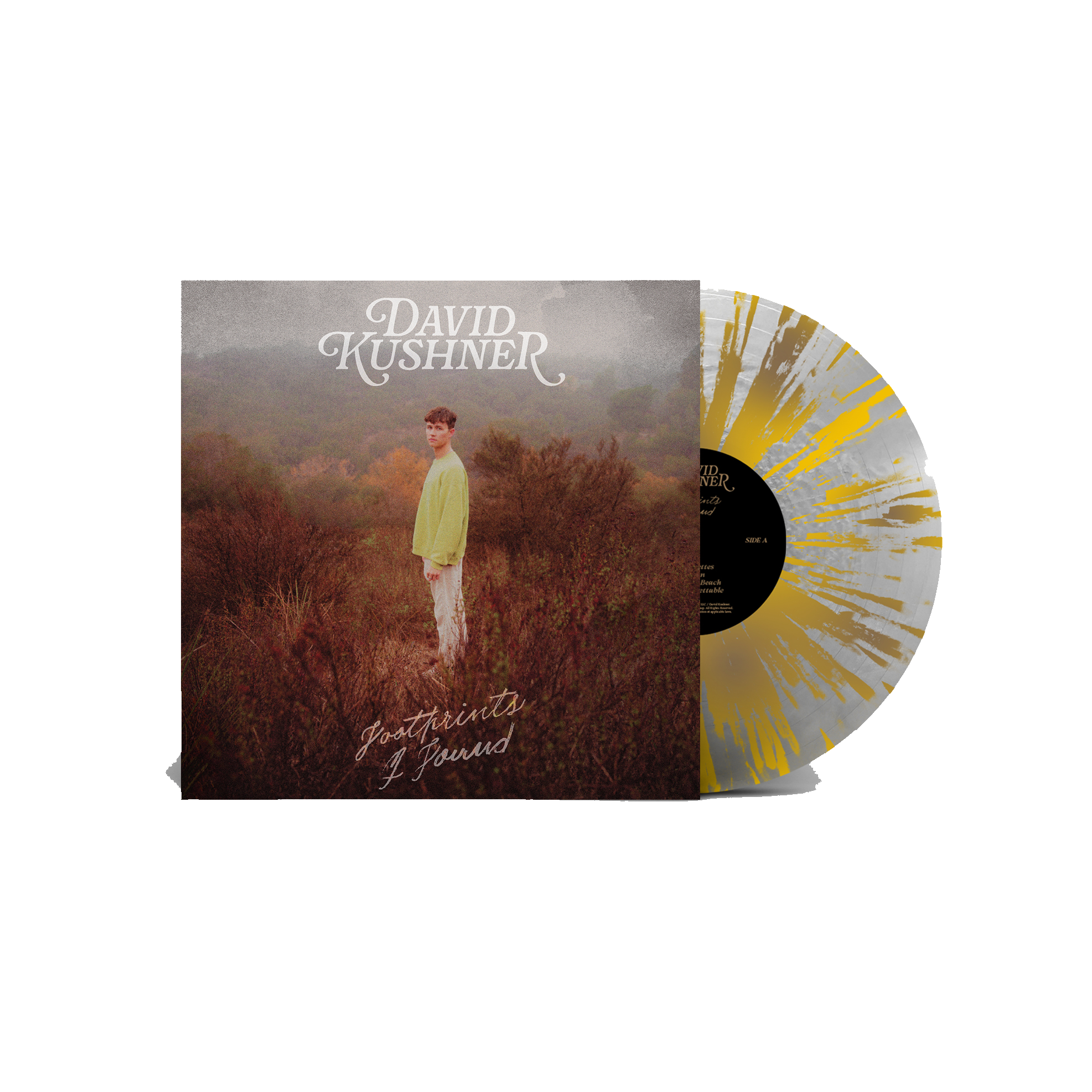 Footprints I Found: Clear and Gold Splatter Vinyl LP