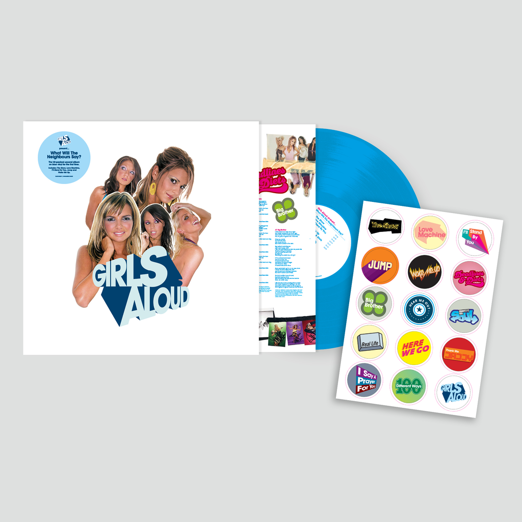 What Will The Neighbours Say (Deluxe Edition): Blue Vinyl LP + A4 Sticker Sheet
