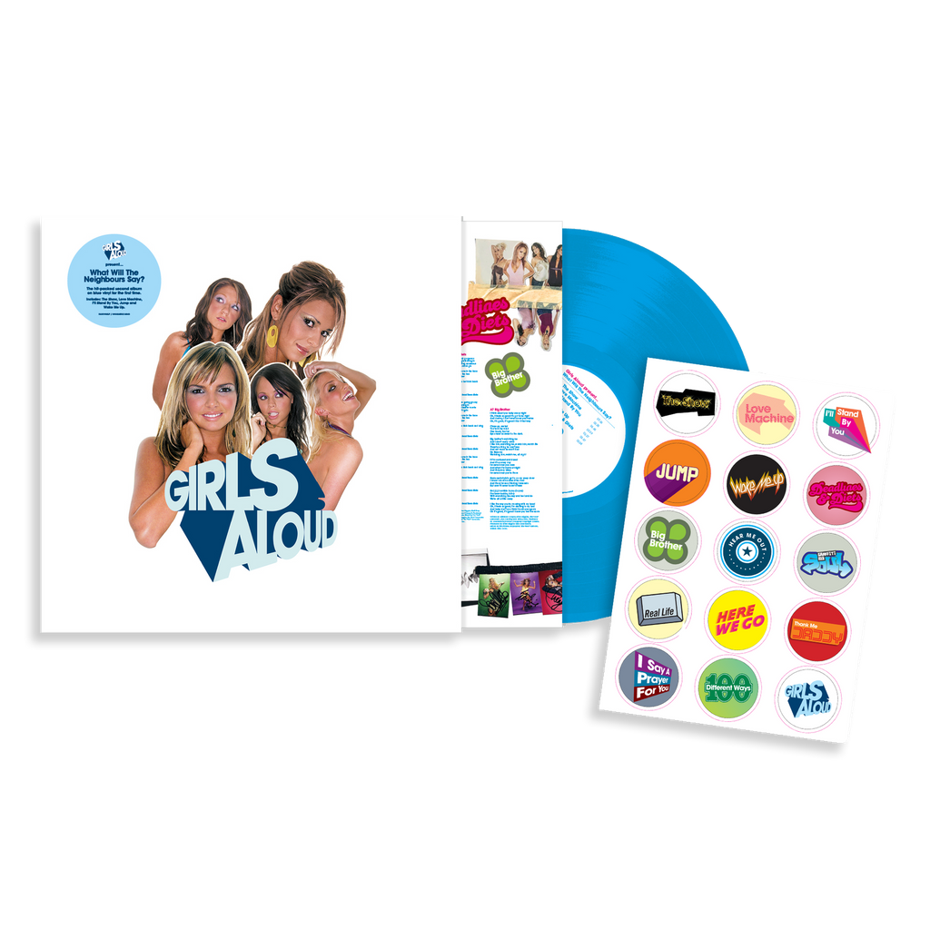 What Will The Neighbours Say (Deluxe Edition): Blue Vinyl LP + A4 Sticker Sheet