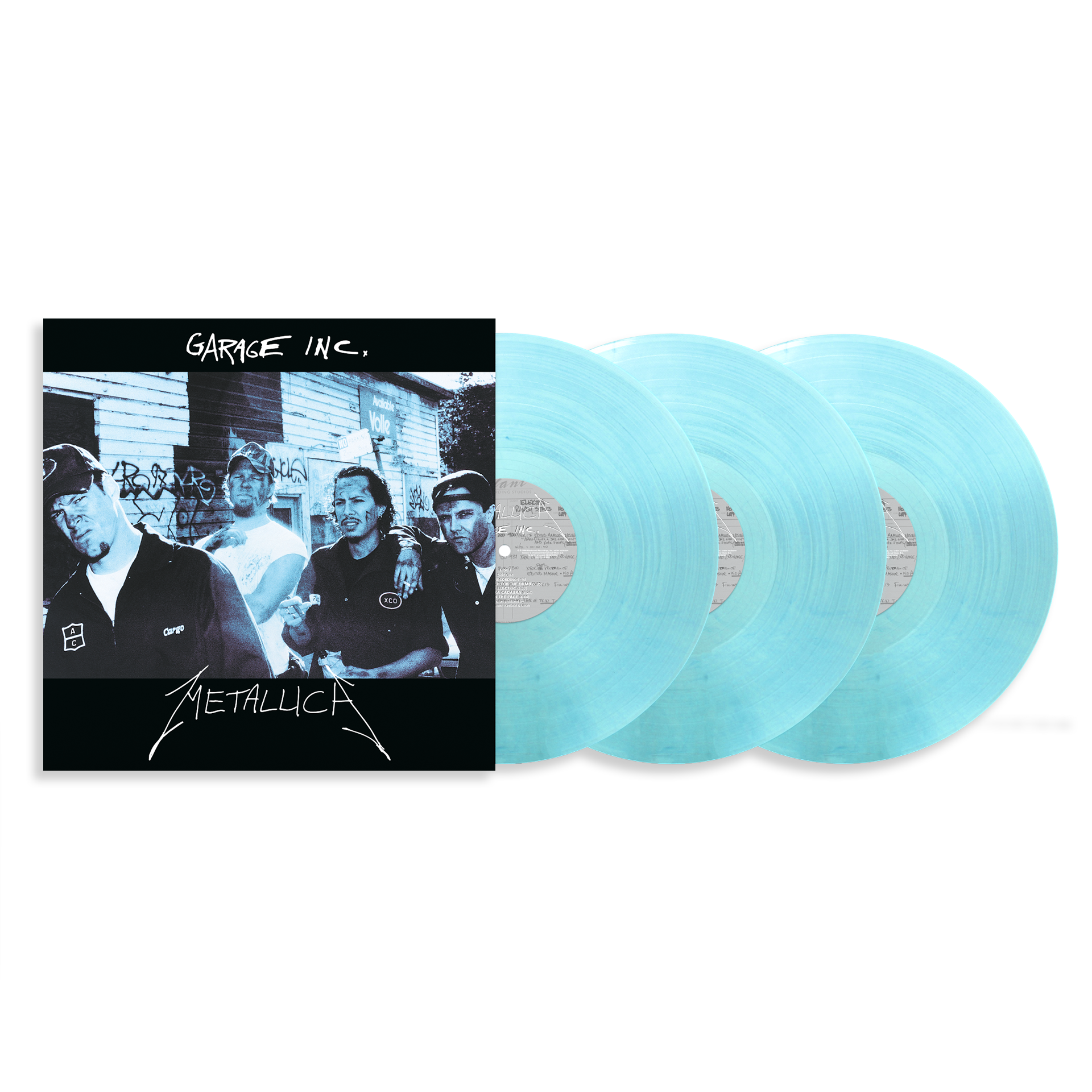 Garage Inc: Limited ‘Fade To Blue’ Vinyl 3LP