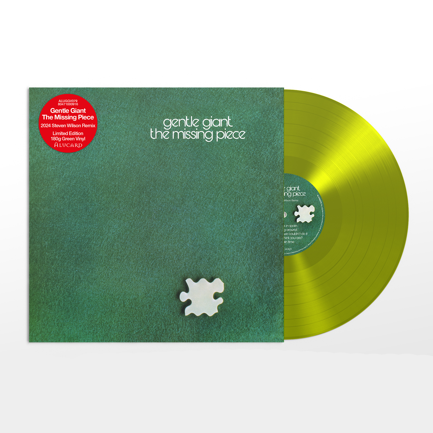 The Missing Piece ( 2024 Steven Wilson Remix): Limited Green Vinyl LP