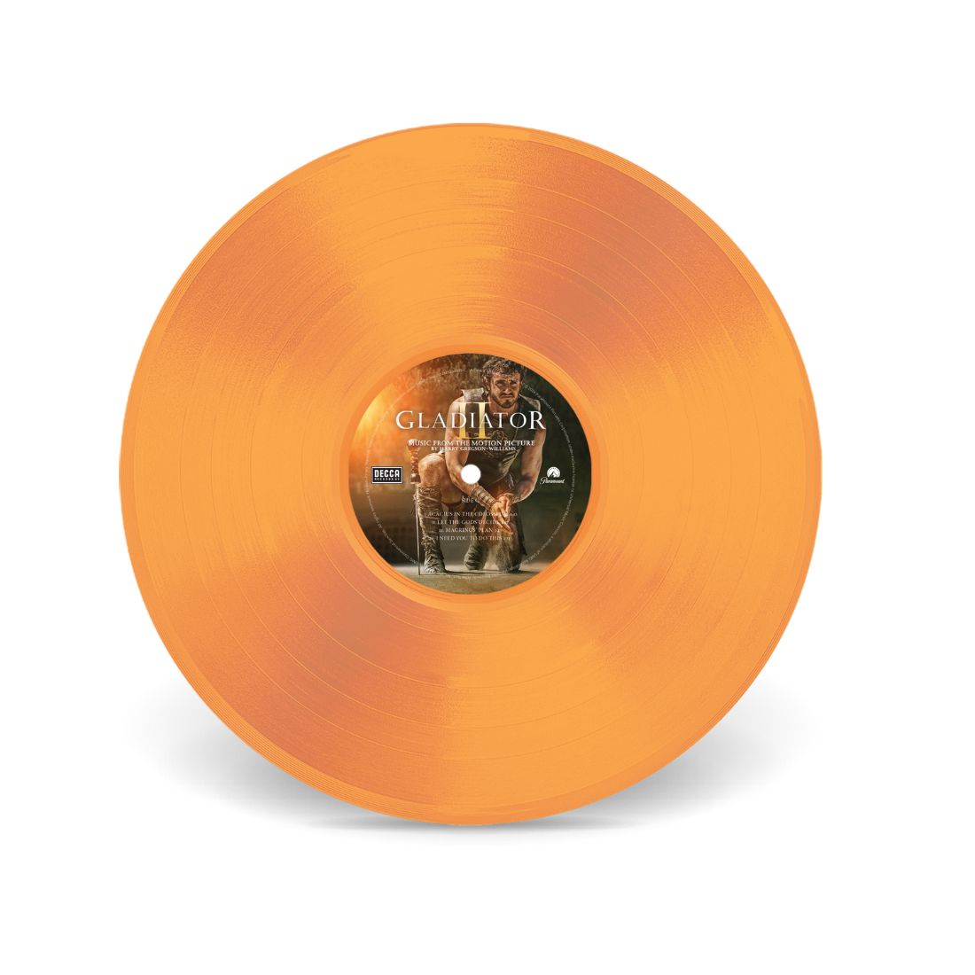 Gladiator II (Original Soundtrack): Translucent Orange Vinyl 2LP