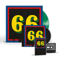 66: Exclusive Green Vinyl LP, CD + Cassette