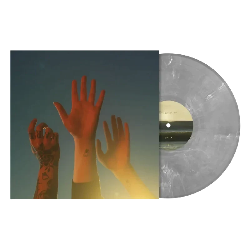 the record: Limited Blue Vinyl LP + Limited Silver Vinyl LP