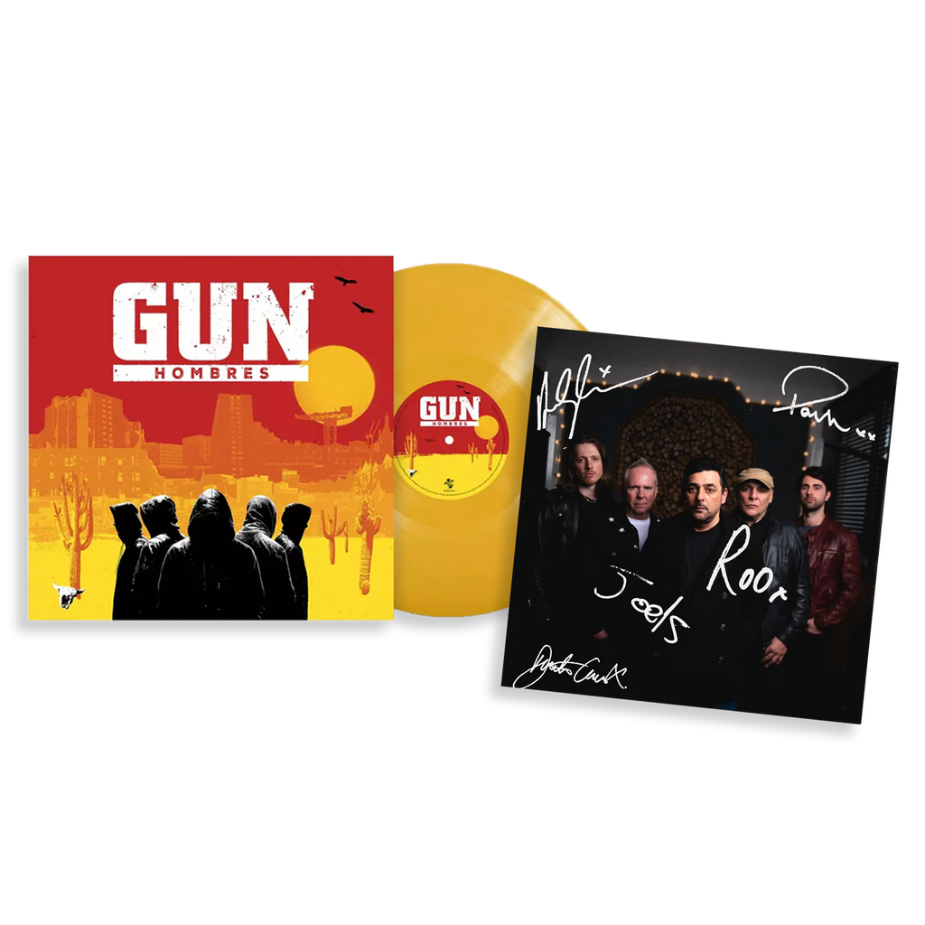 Hombres: Limited Orange Vinyl LP + Exclusive Signed Print